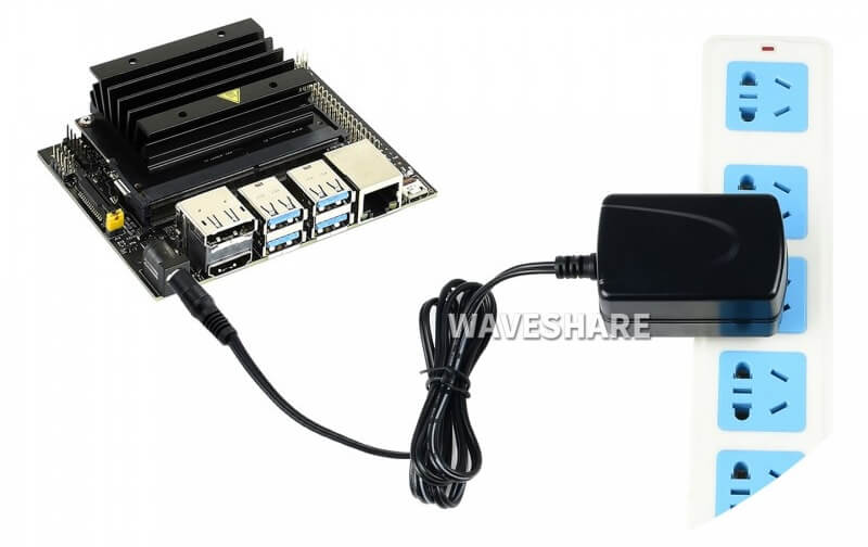 Nguồn Adapter Waveshare Power Supply 5V 4A DC Jack for Jetson Nano