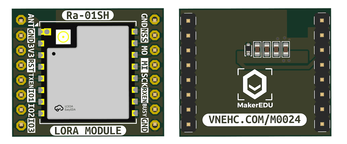 Mạch MKE-M24 Ra-01SH LoRa Module, Semtech SX1262, 803 ~ 930MHz