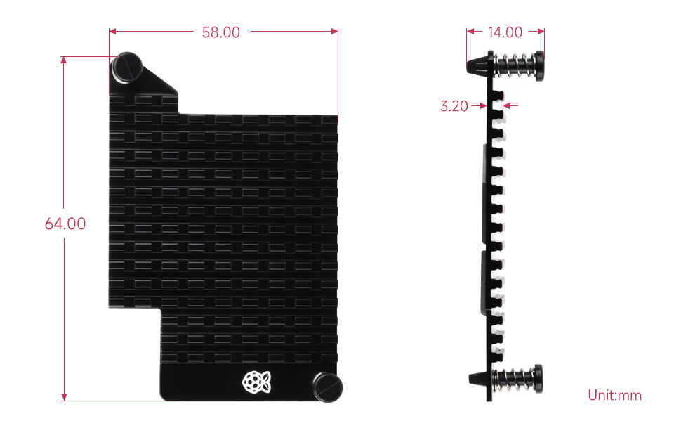 Raspberry Pi AI HAT+ 2, Hailo-10H 40 TOPS (INT4), 8GB RAM