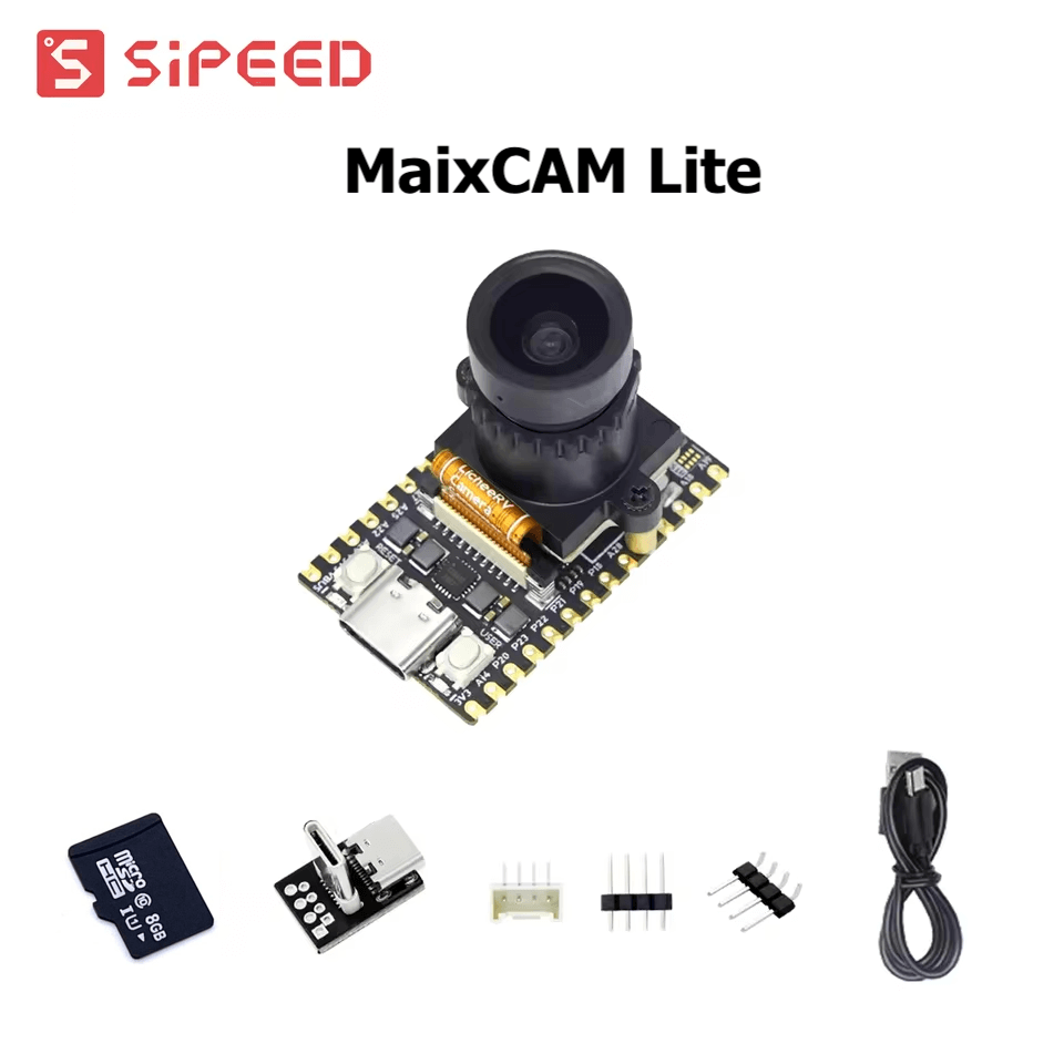Sipeed MaixCAM Lite 1GHz RISC-V C906 AI Vision Auditory, AIOT Development Board