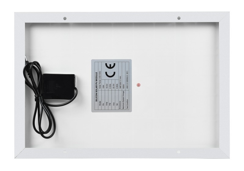 Waveshare Polysilicon Solar Panel 18V 10W, High Conversion Efficiency