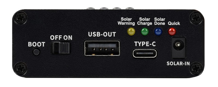 Waveshare Solar Power Manager (C), Supports 3x 18650 Batteries, Multi Protection Circuits