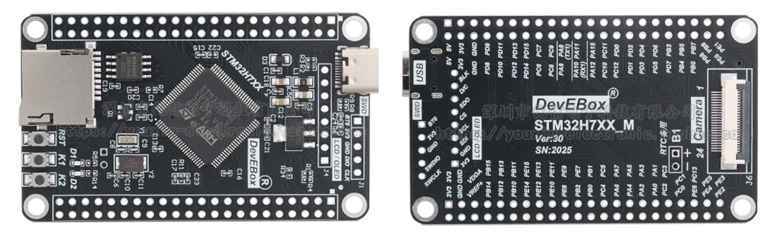 Mạch phát triển vi điều khiển STM32H750VBT6 ARM Cortex-M7
