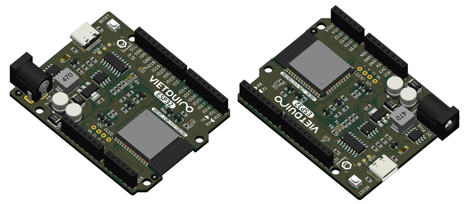 Mạch phát triển Vietduino ESP32 (Arduino Compatible)