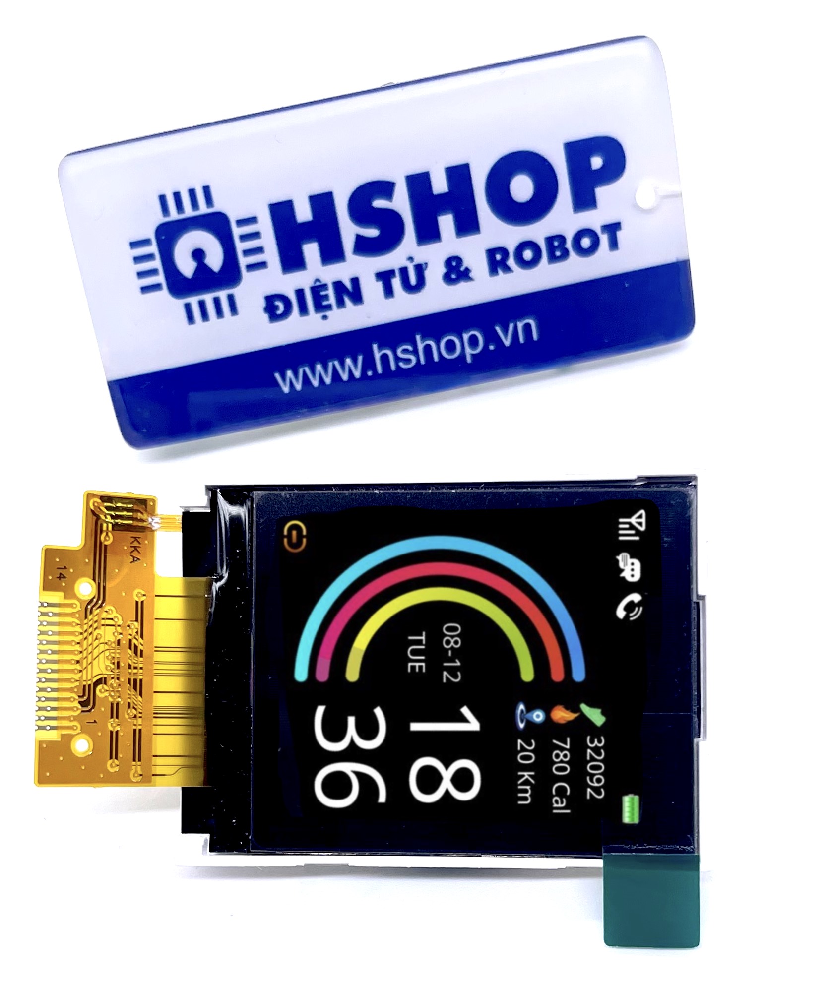 Panel màn hình LCD TFT IPS 1.8 Inch ST7735S SPI Interface