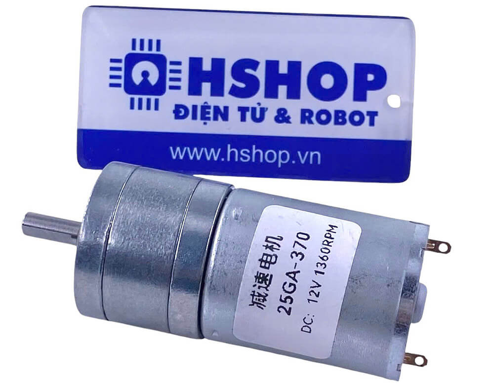 Động cơ DC giảm tốc JGA25-370 DC Geared Motor