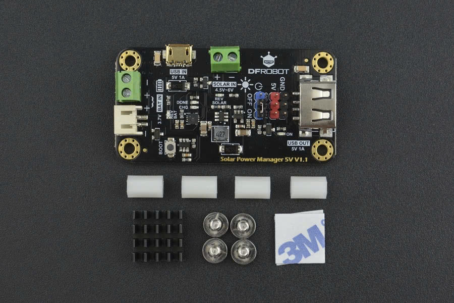 Mạch điều khiển sạc NLMT DFRobot Solar Power Manager 5V