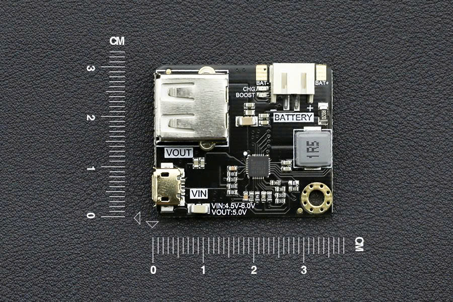 Mạch sạc pin Lithium và cấp nguồn DC 5V 2.5A DFRobot MP2636 Power Booster & Charger Module