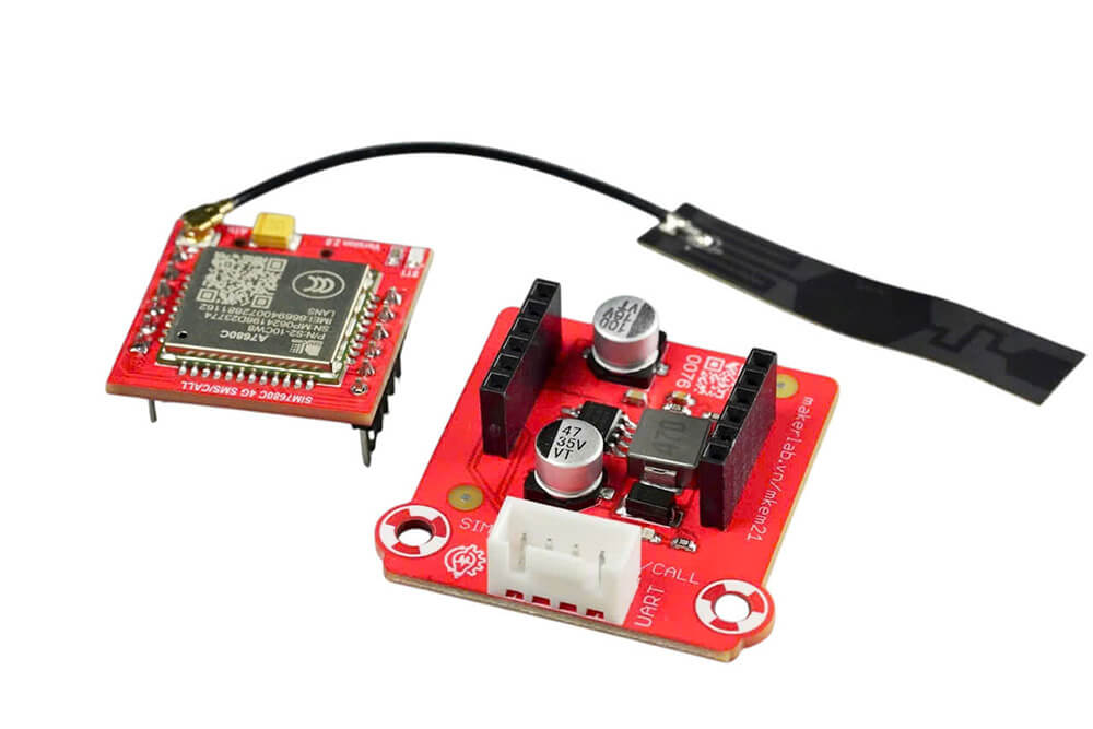 External Module Call Shape MKE-M21 SIM768x 4G SMS/CALL IoT Module