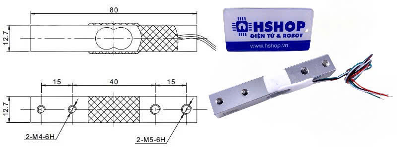 Cảm biến Loadcell 10Kg