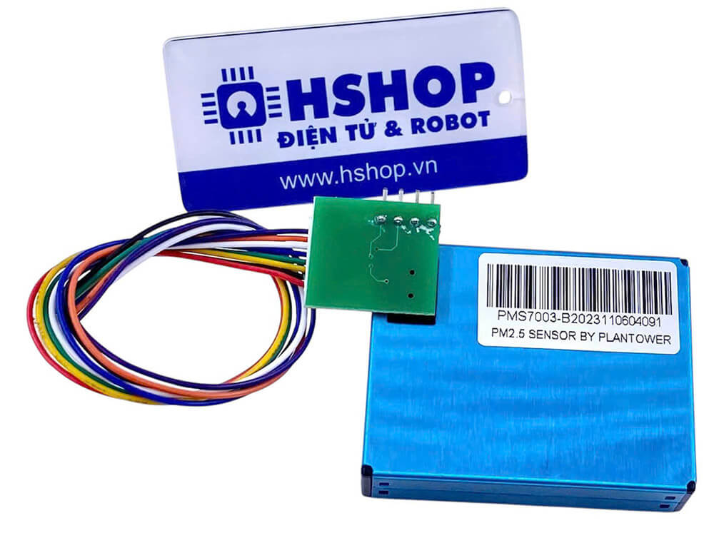 Cảm biến bụi Laser Optical Dust Sensor PM2.5 Plantower PMS7003
