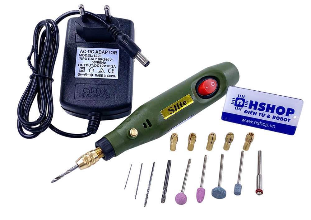 Máy khoan mạch SLITE Handheld mini PCB Drill