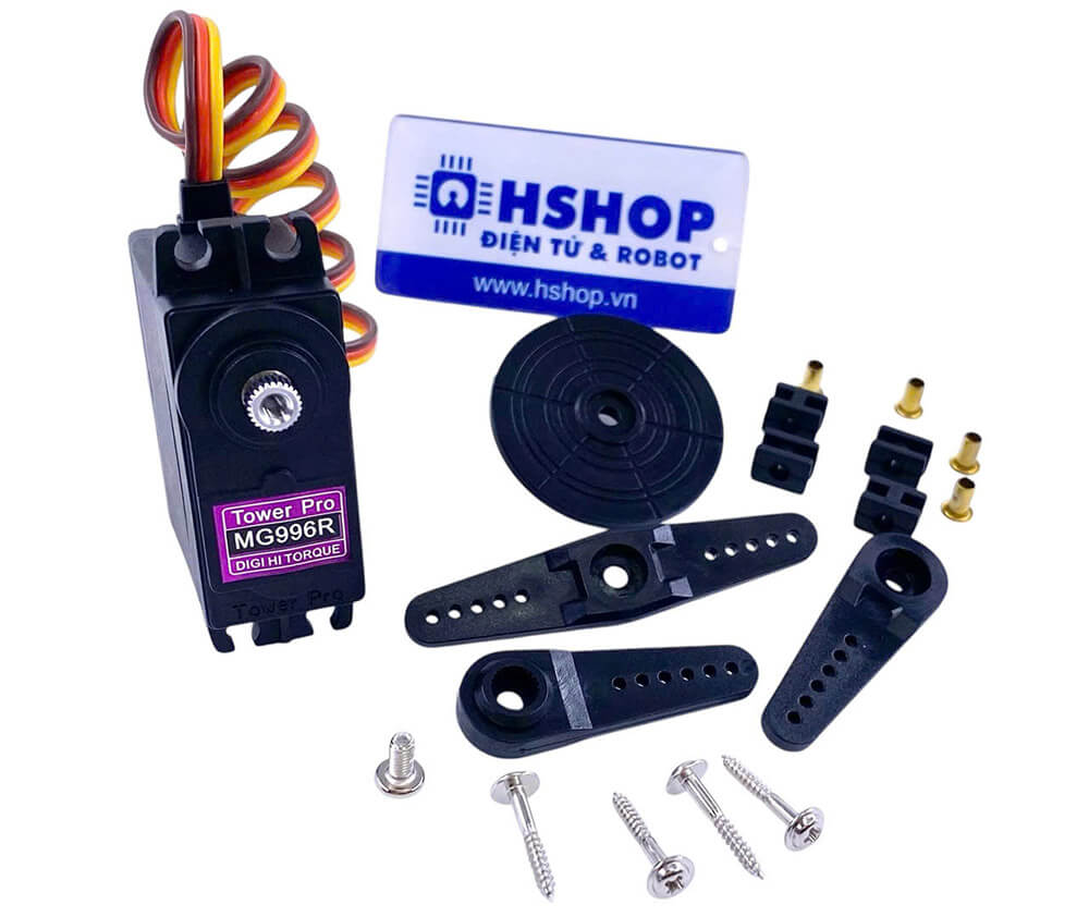 Động cơ Digital RC Servo MG996R 0-180° TowerPro Chính hãng (Genuine)