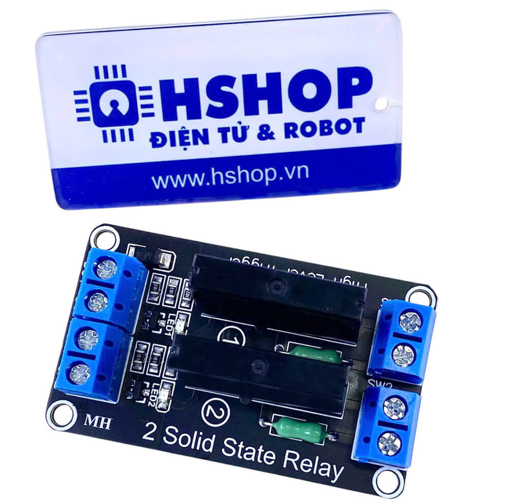 Mạch 2 Solid State Relay SSR 2A/240VAC