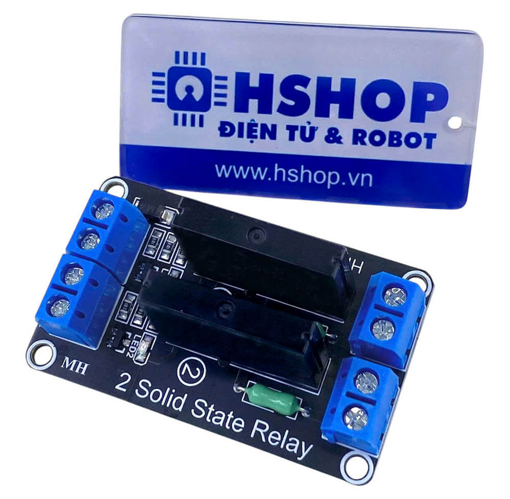 Mạch 2 Solid State Relay SSR 2A/240VAC