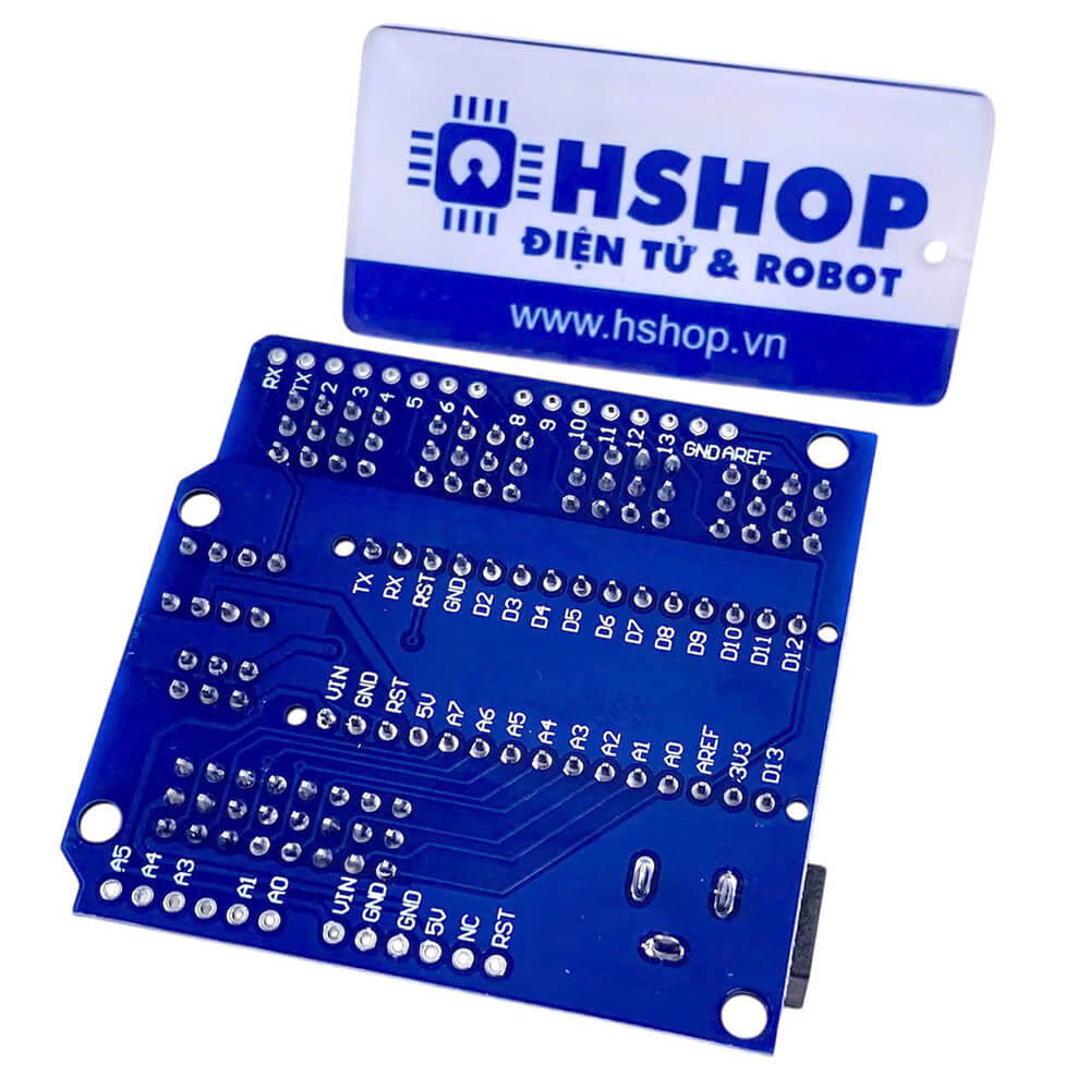 Đế ra chân Nano I/O Shield V2 (Arduino Nano Compatible)