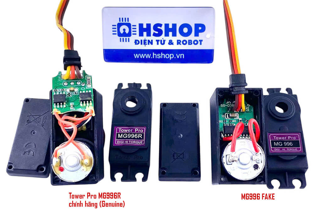 Động cơ Digital RC Servo MG996R 0-180° TowerPro Chính hãng (Genuine)