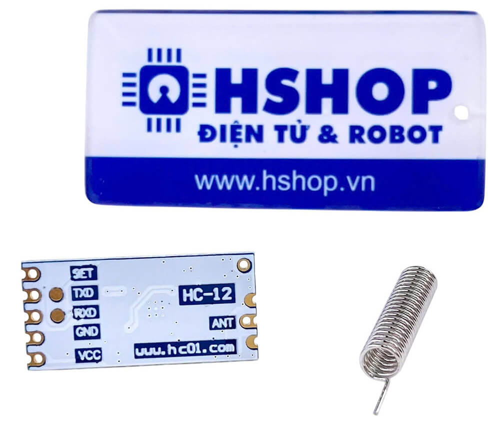 Module RF UART 433Mhz HC-12 khoảng cách 1Km