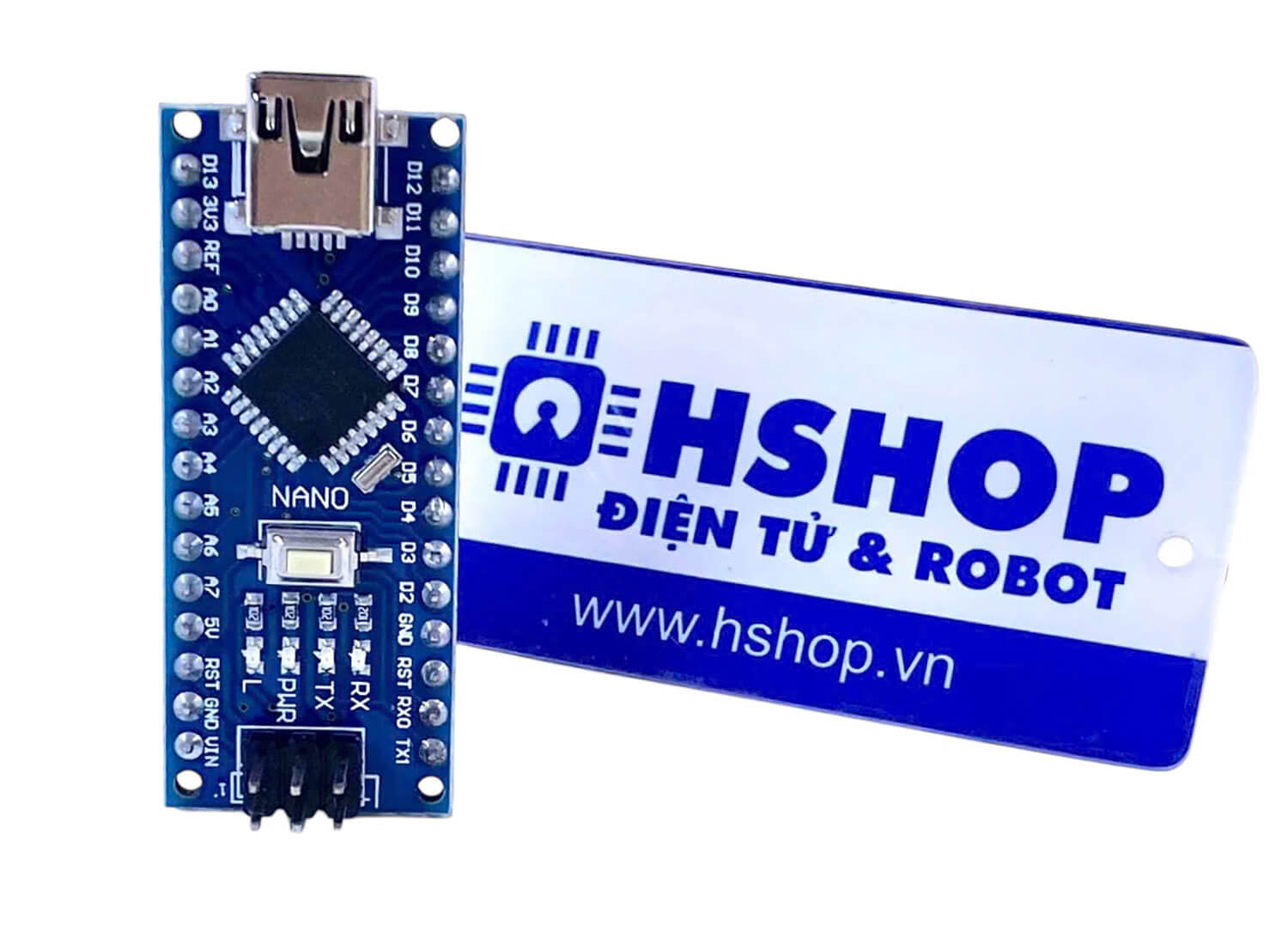 Mạch Nano CH340 cổng mini USB (Arduino Nano Compatible)