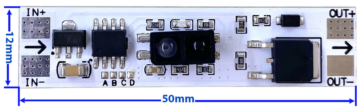 Công tắc cảm biến hồng ngoại IR Sweep Hand Sensor Switch XK-GK-4010A