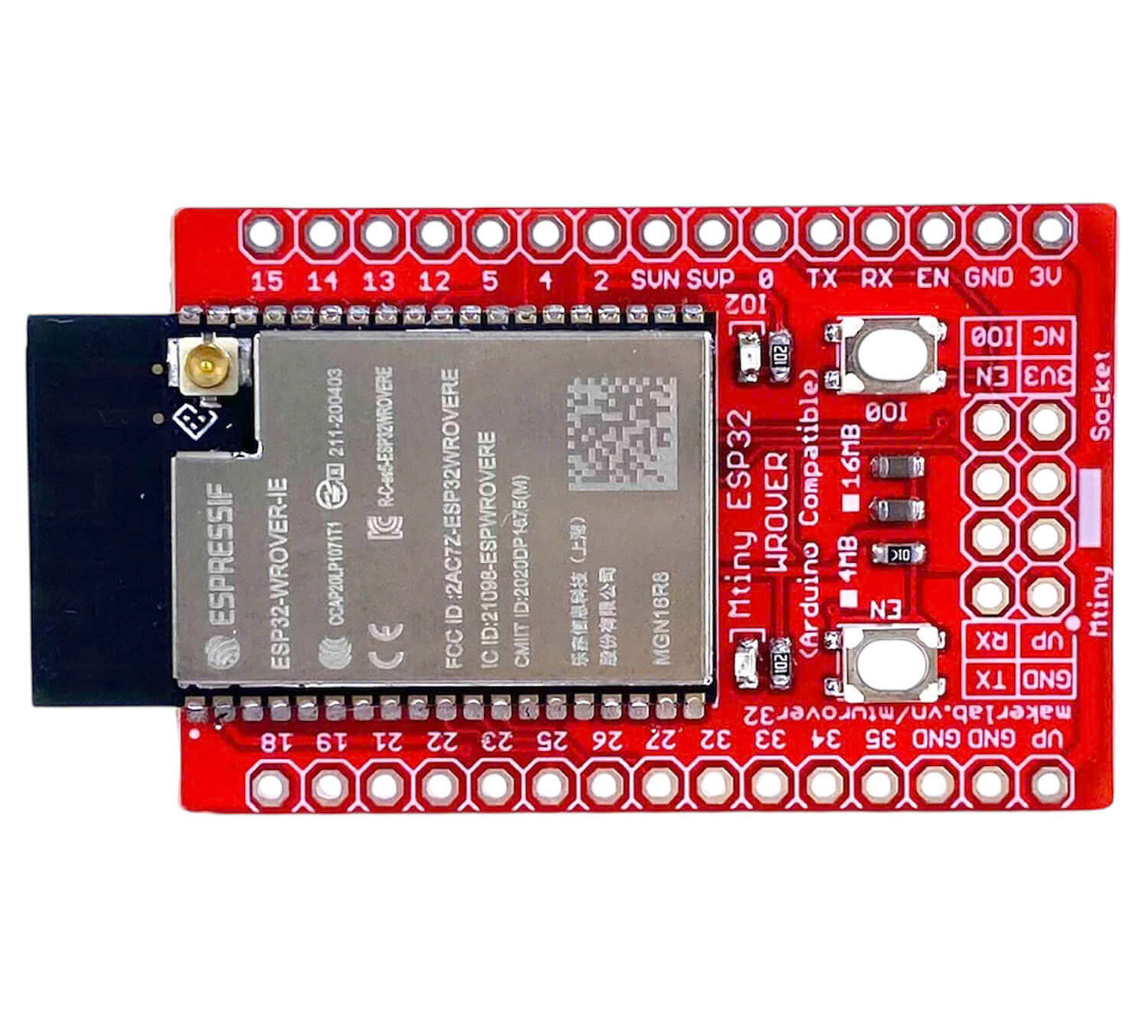 Mạch Mtiny ESP32 WROVER-IE (Arduino Compatible)