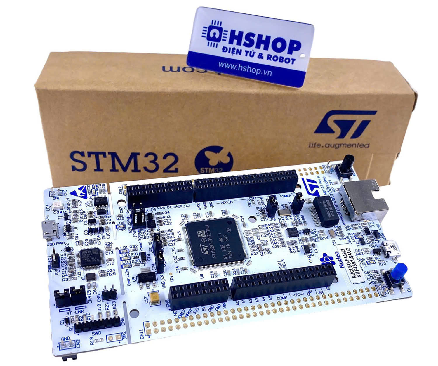 Kit NUCLEO-F439ZI, STM32 Nucleo-144 development board with STM32F439ZI MCU