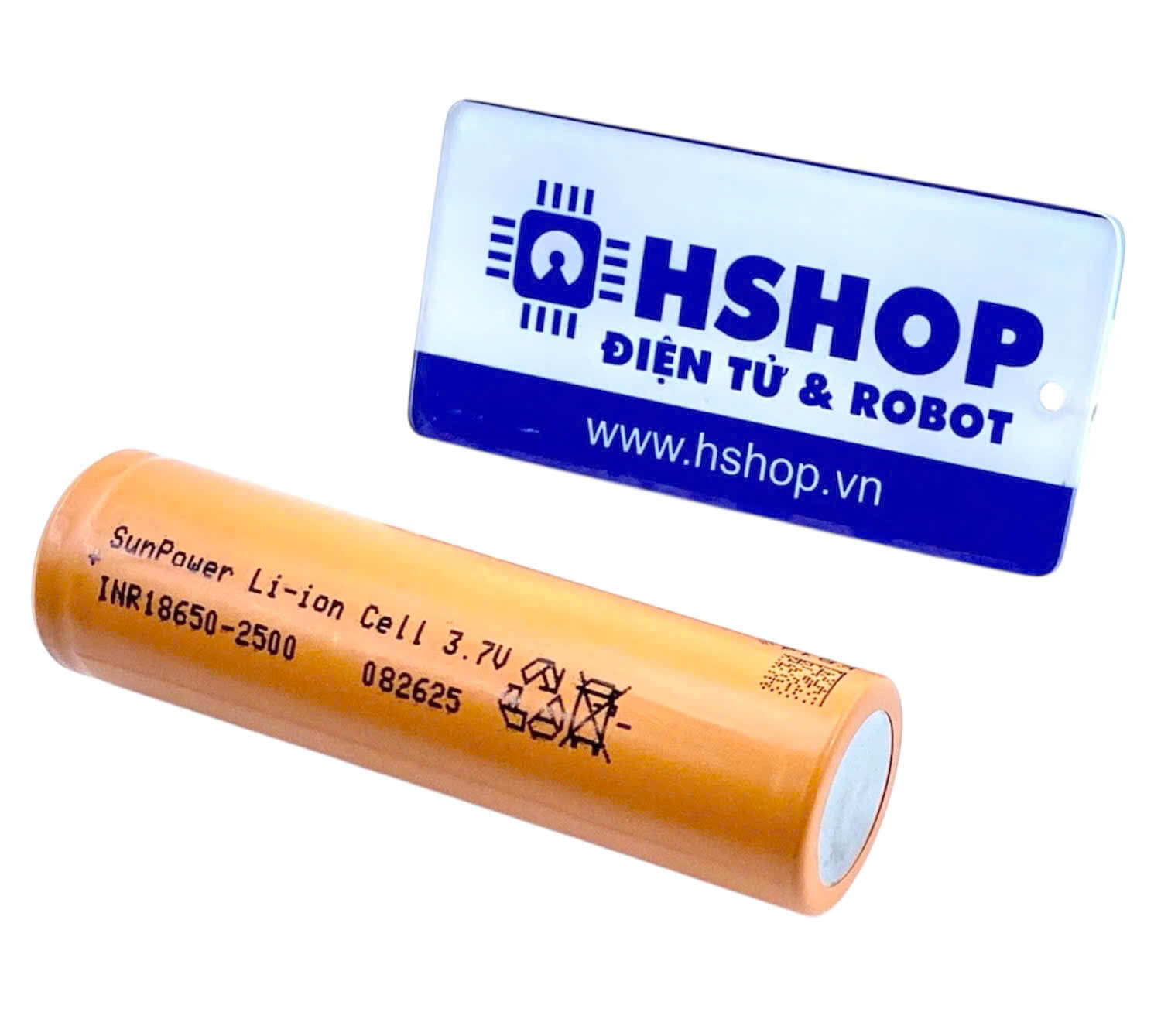 Pin Sạc 18650 Li-Ion Rechargeable Battery 3.7V 2500mAh 10C