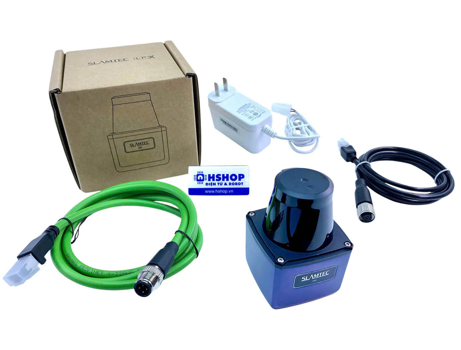 Cảm biến khoảng cách SLAMTEC LPX-T1M4 Long-Range Industrial Lidar for AGVs