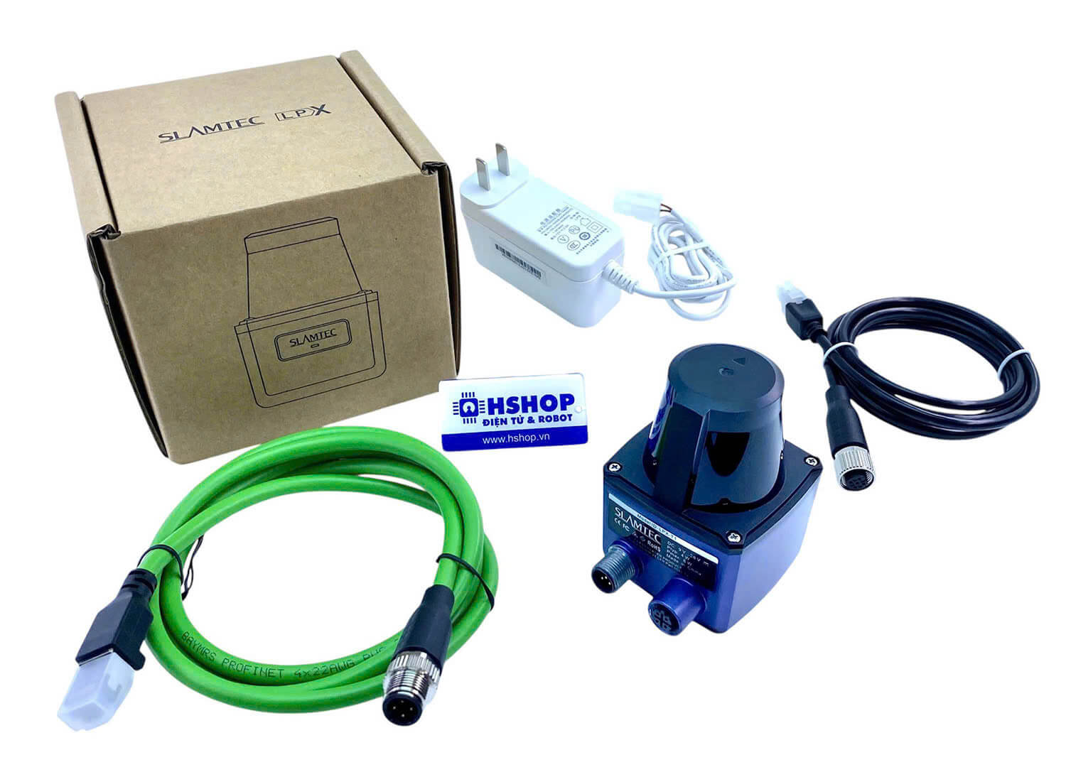 Cảm biến khoảng cách SLAMTEC LPX-T1M4 Long-Range Industrial Lidar for AGVs