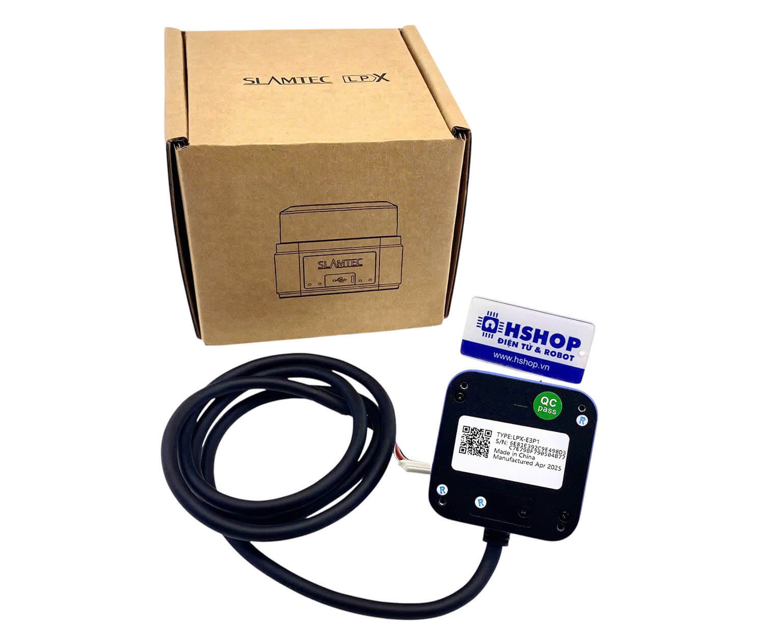 Cảm biến khoảng cách SLAMTEC LPX-E3P1 360° Industrial Field Monitoring LiDAR