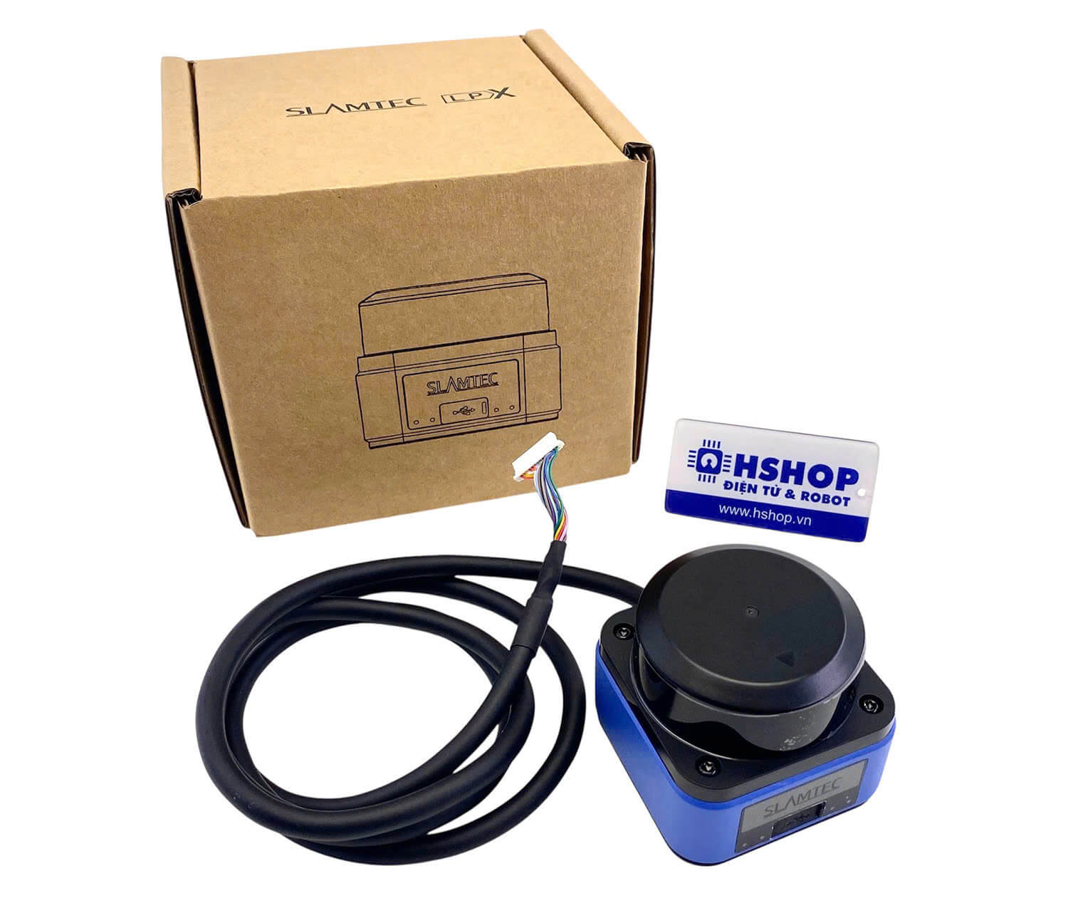 Cảm biến khoảng cách SLAMTEC LPX-E3P1 360° Industrial Field Monitoring LiDAR