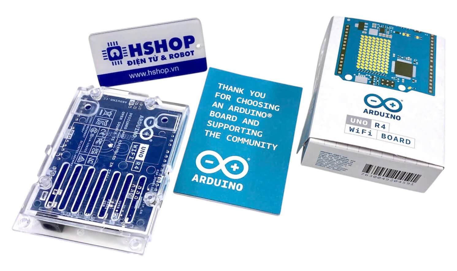 Arduino UNO R4 Wifi chính hãng (Original - Made in Italy)