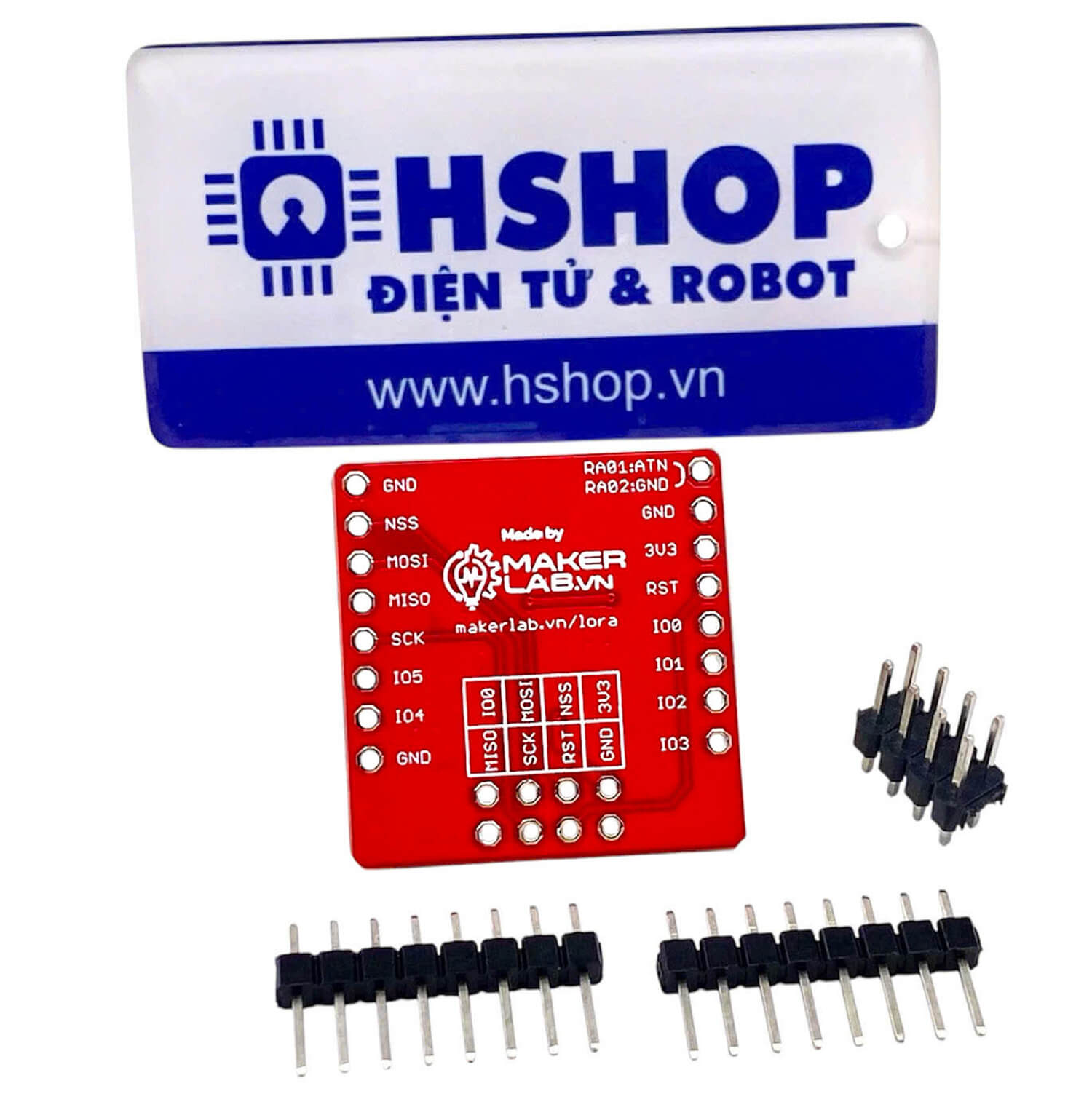 Module RF SPI Lora SX1276 868/915MHz Ra-01H Ai-Thinker Breakout