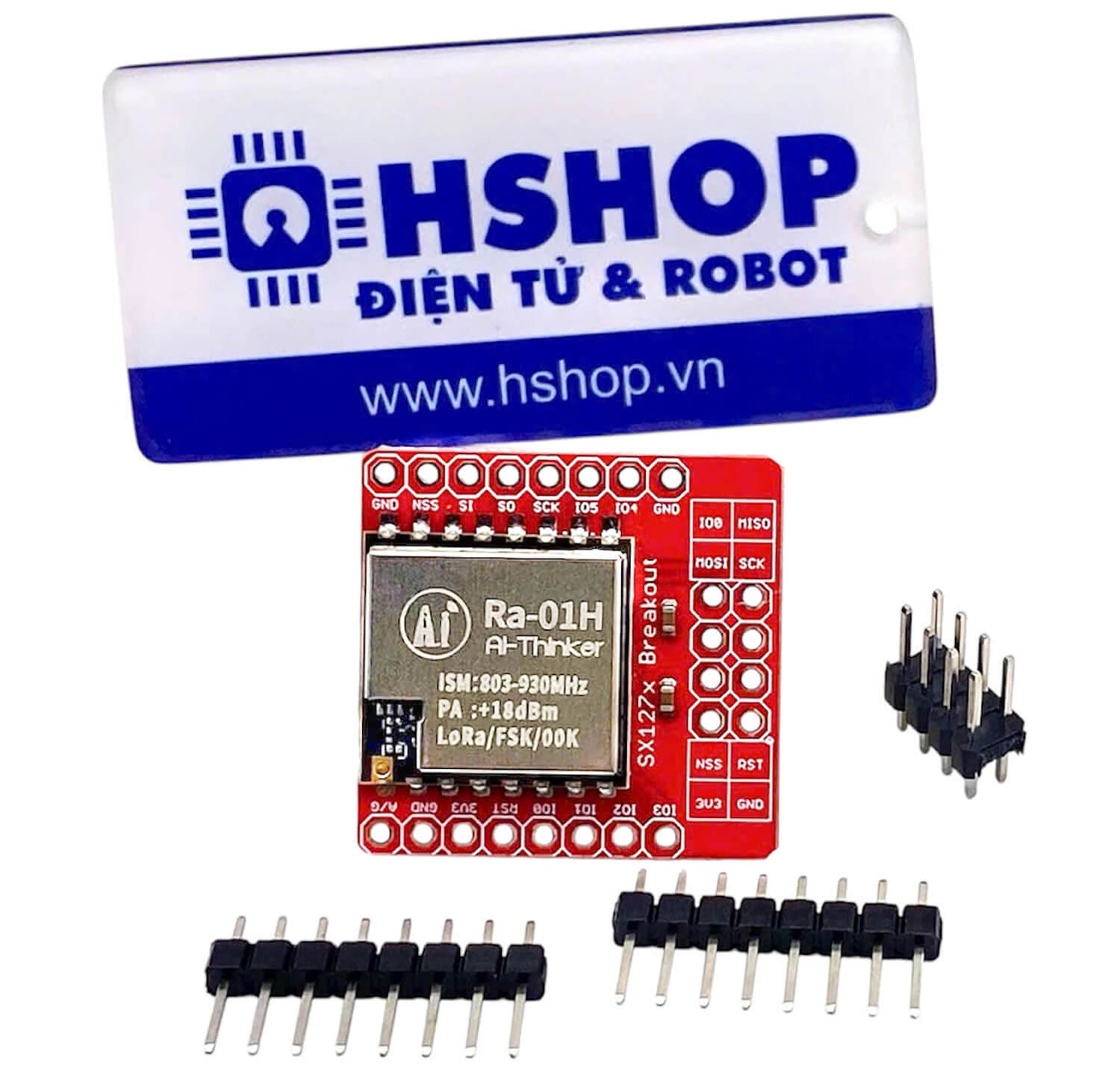 Module RF SPI Lora SX1276 868/915MHz Ra-01H Ai-Thinker Breakout