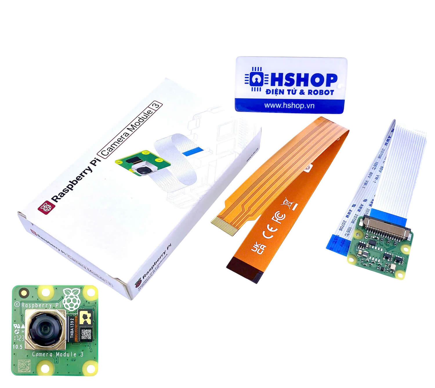 Raspberry Pi Camera Module 3 Standard 75° IMX708 12MP sensor and autofocus