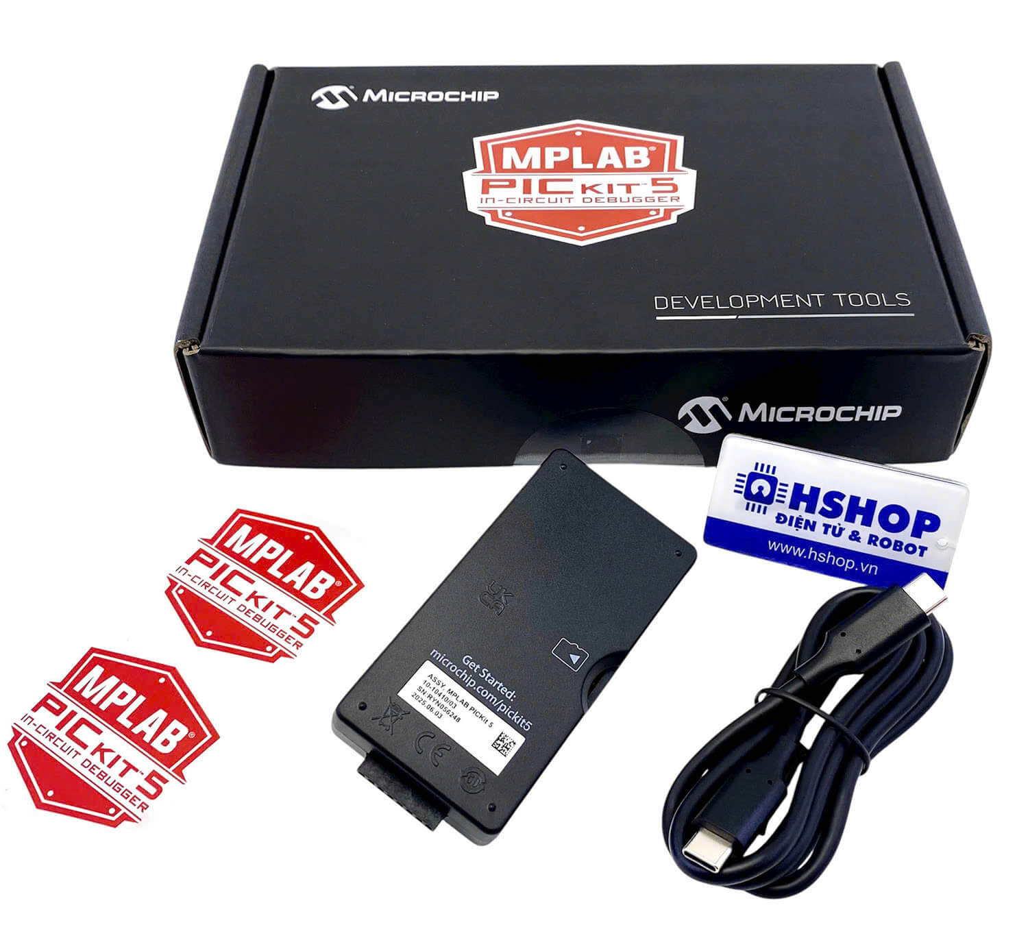 Mạch nạp MPLAB PICkit 5 PG164150 In-Circuit Debugger chính hãng MICROCHIP