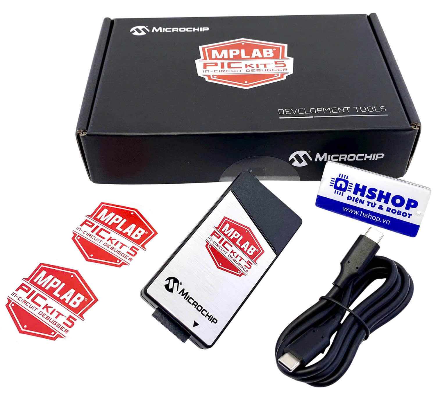 Mạch nạp MPLAB PICkit 5 PG164150 In-Circuit Debugger chính hãng MICROCHIP