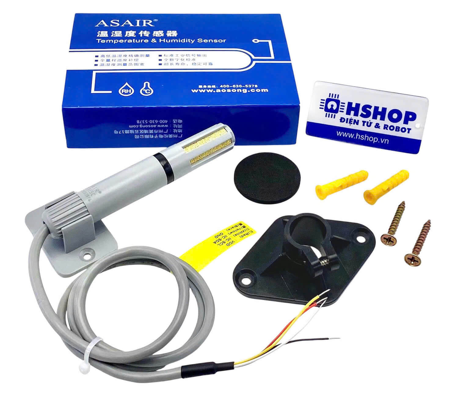 Cảm biến độ ẩm, nhiệt độ I2C AM2315C Temperature Humidity Sensor chính hãng ASAIR