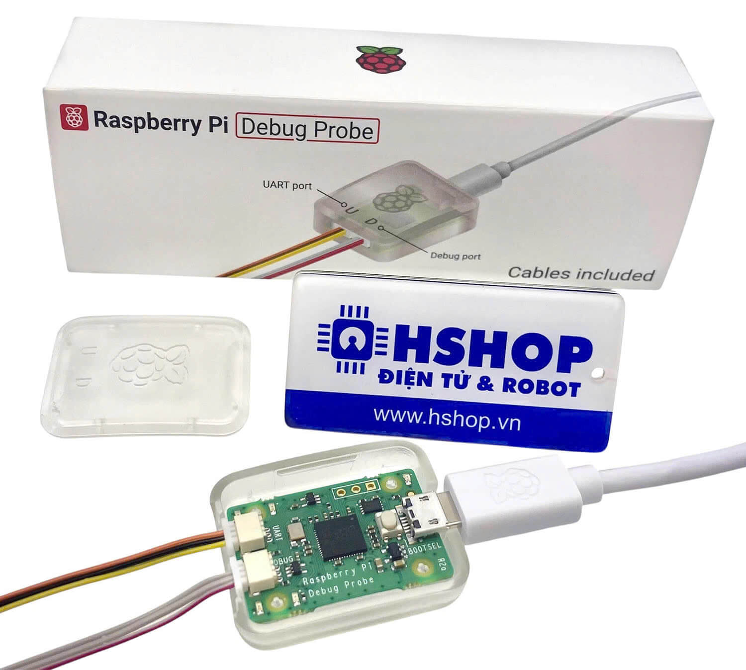 Mạch nạp Raspberry Pi Debug Probe chính hãng Raspberry Pi