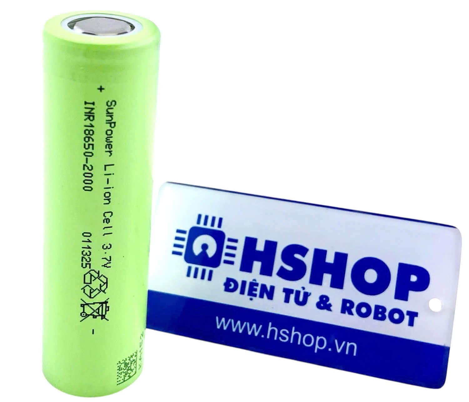 Pin Sạc 18650 Li-Ion Rechargeable Battery 3.7V 2000mAh 10C