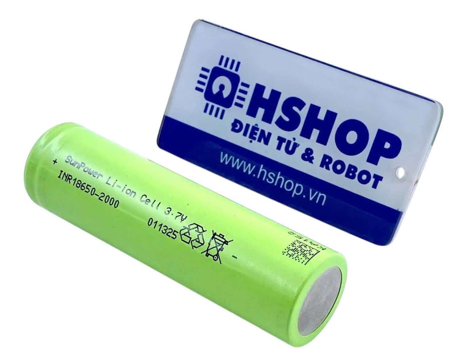 Pin Sạc 18650 Li-Ion Rechargeable Battery 3.7V 2000mAh 10C