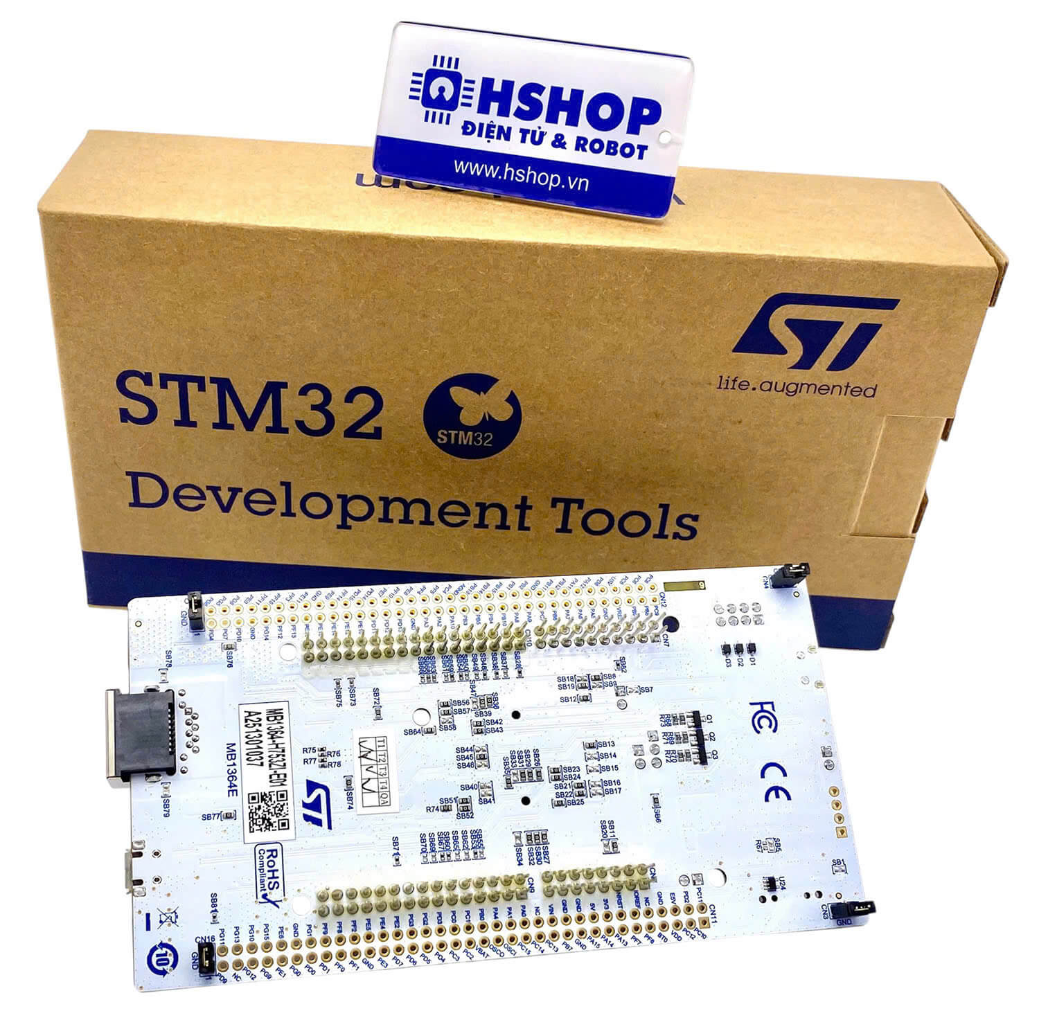 Kit NUCLEO-H753ZI, STM32 Nucleo-144 development board with STM32H753ZI MCU