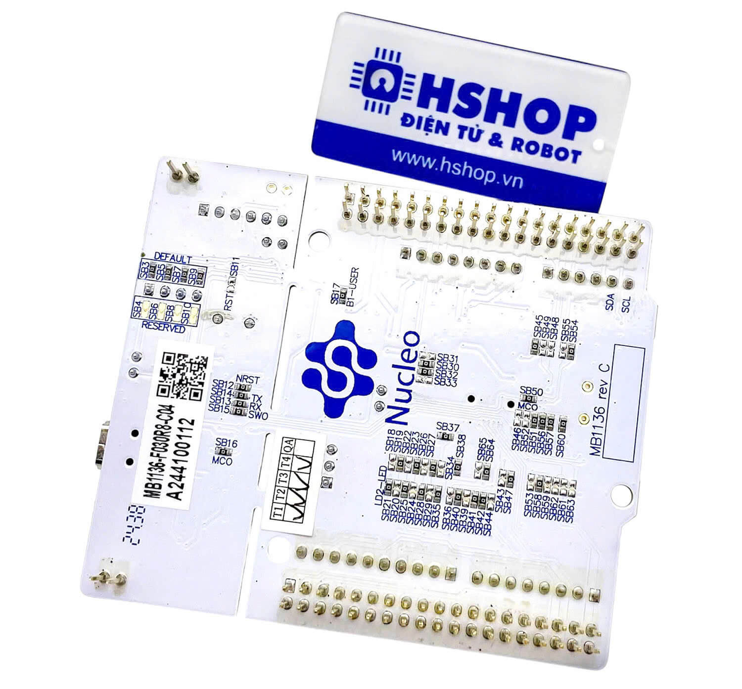 Kit NUCLEO-F030R8, STM32 Nucleo-64 development board with STM32F030R8 MCU
