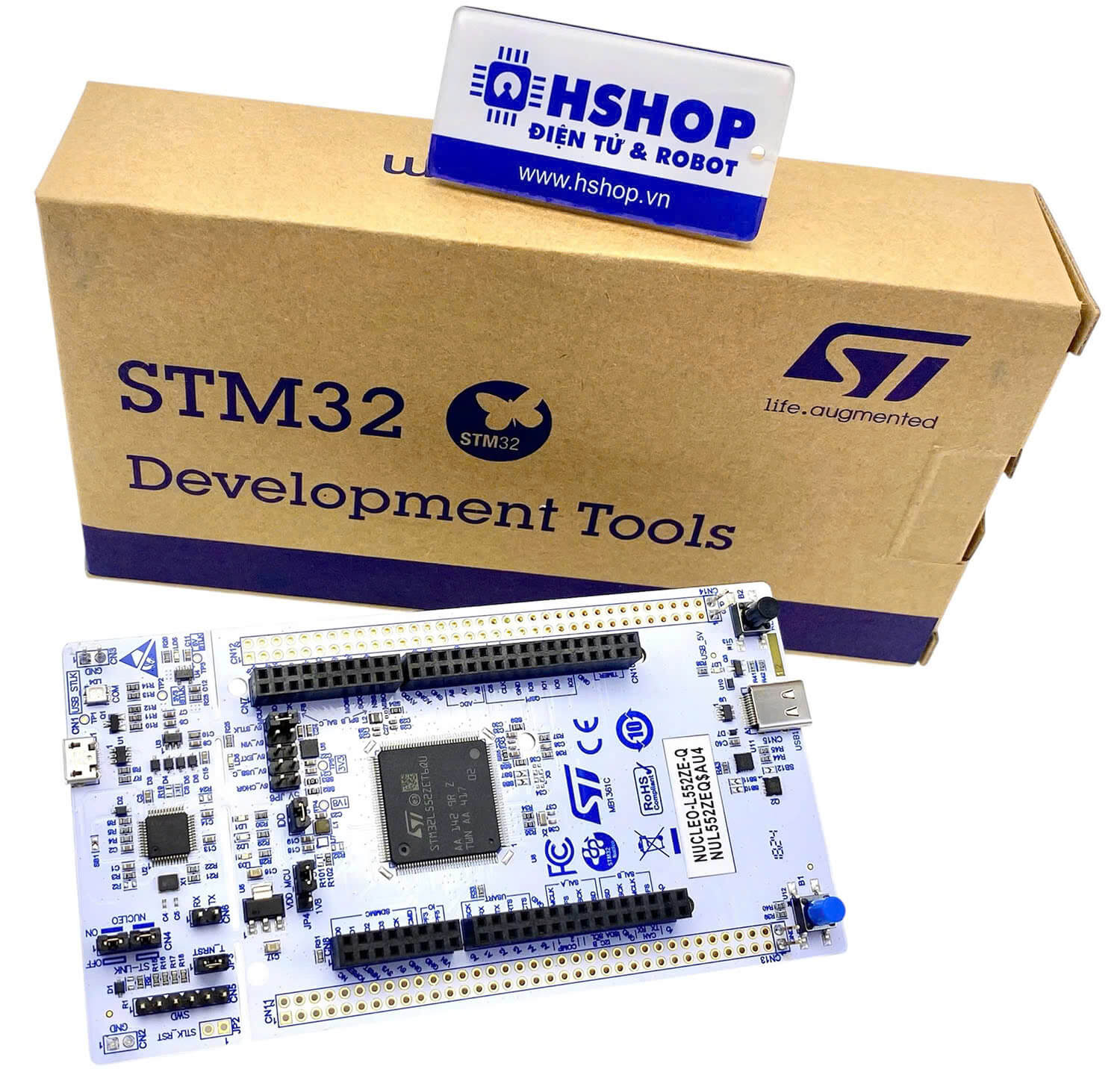 Kit NUCLEO-L552ZE-Q, STM32 Nucleo-144 development board with STM32L552ZE MCU