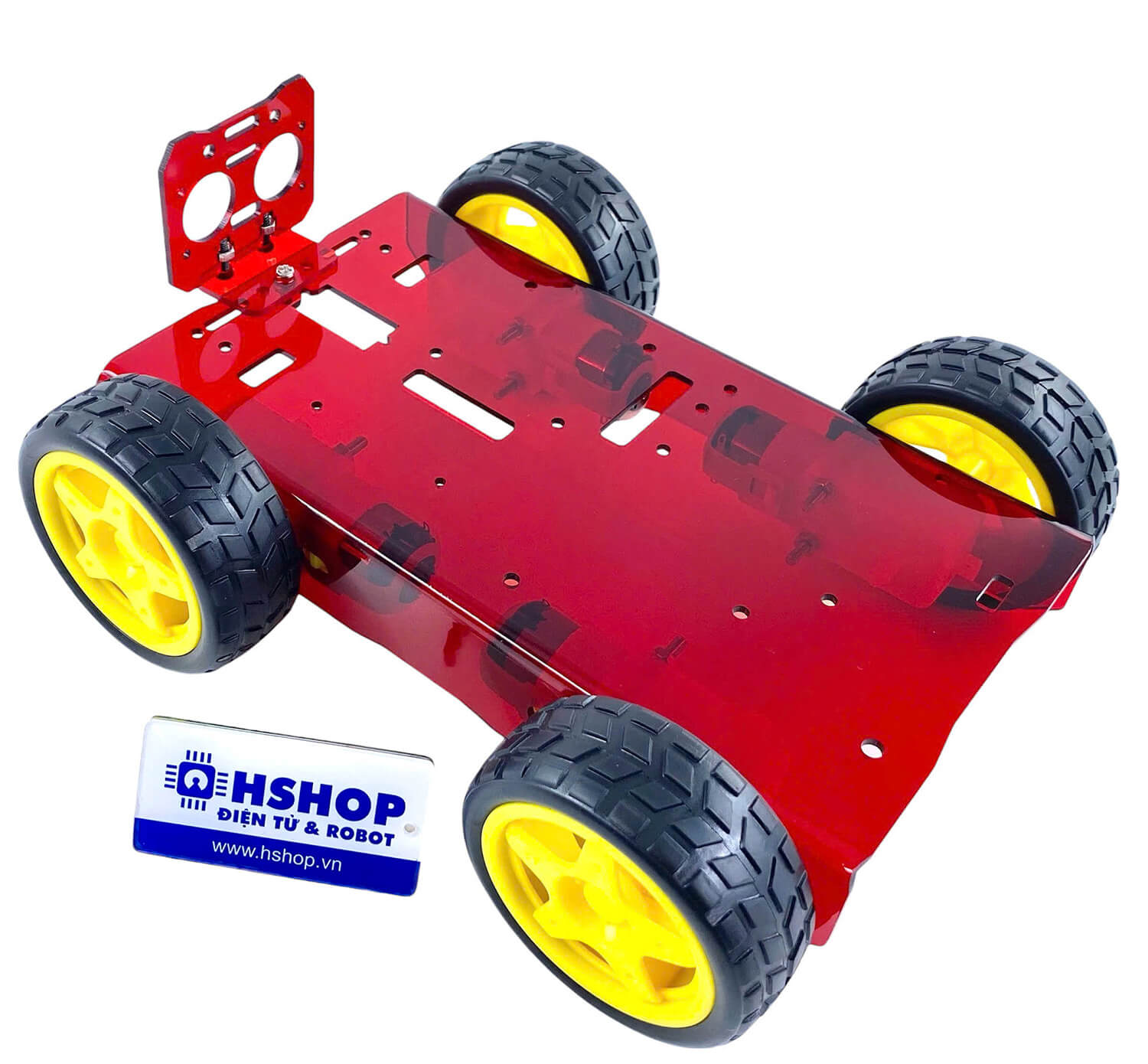 Khung xe Robot Chasiss 4WD Car R1
