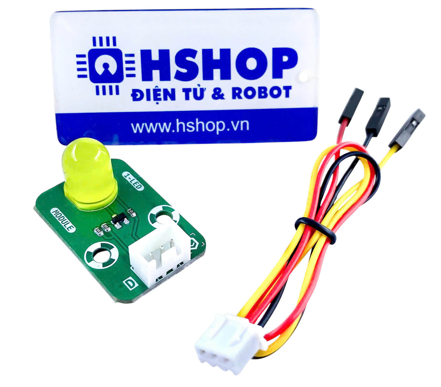 Mạch LED đơn MKE-M01 1-LED 10mm RGYBW Module
