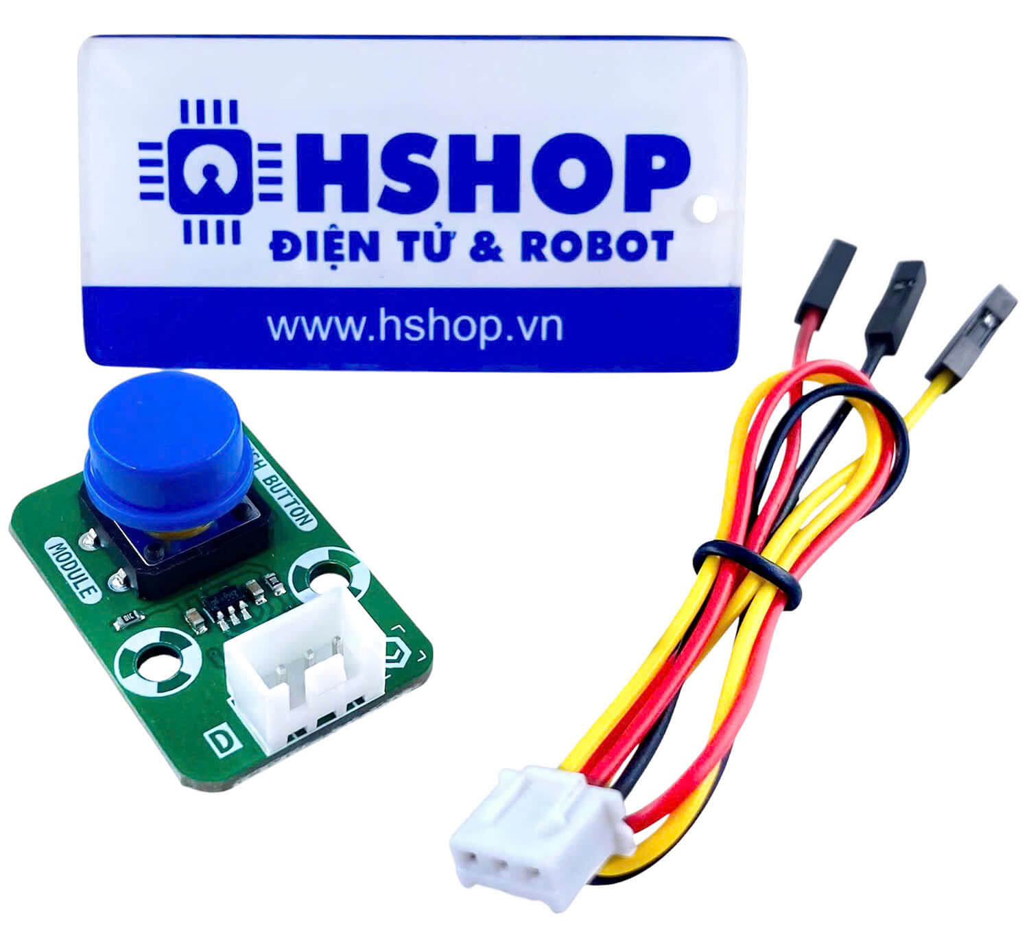 Mạch nút nhấn MKE-M02 Button RGYBW Module