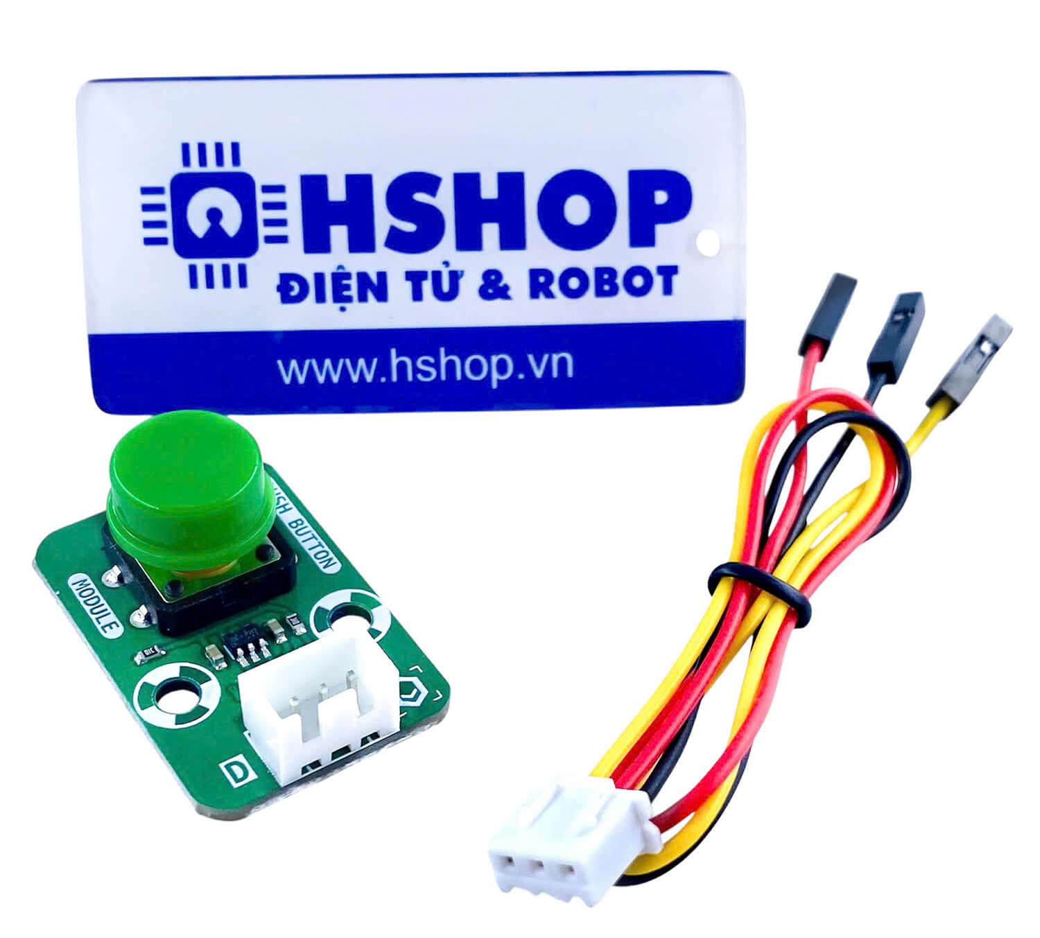 Mạch nút nhấn MKE-M02 Button RGYBW Module