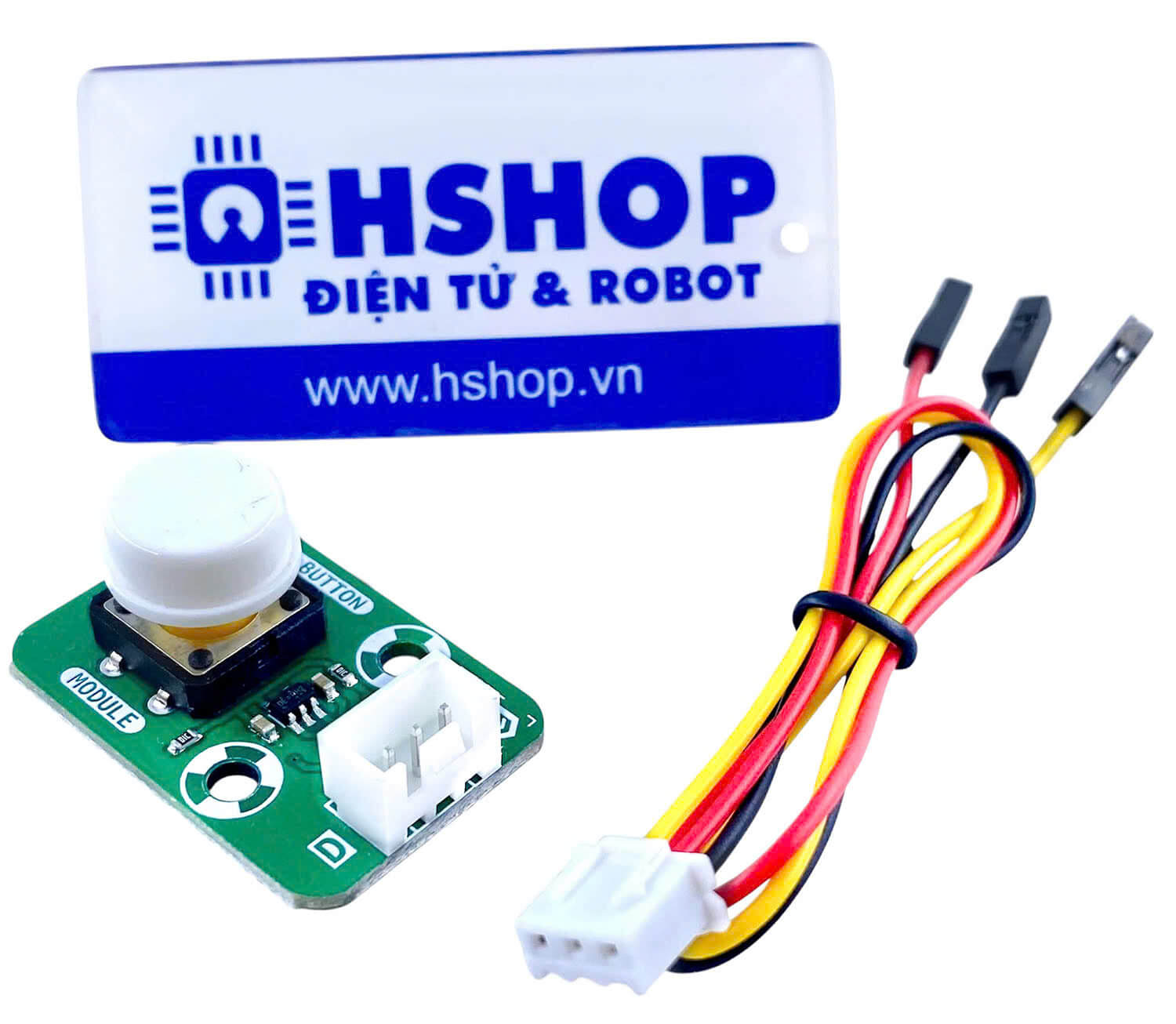 Mạch nút nhấn MKE-M02 Button RGYBW Module