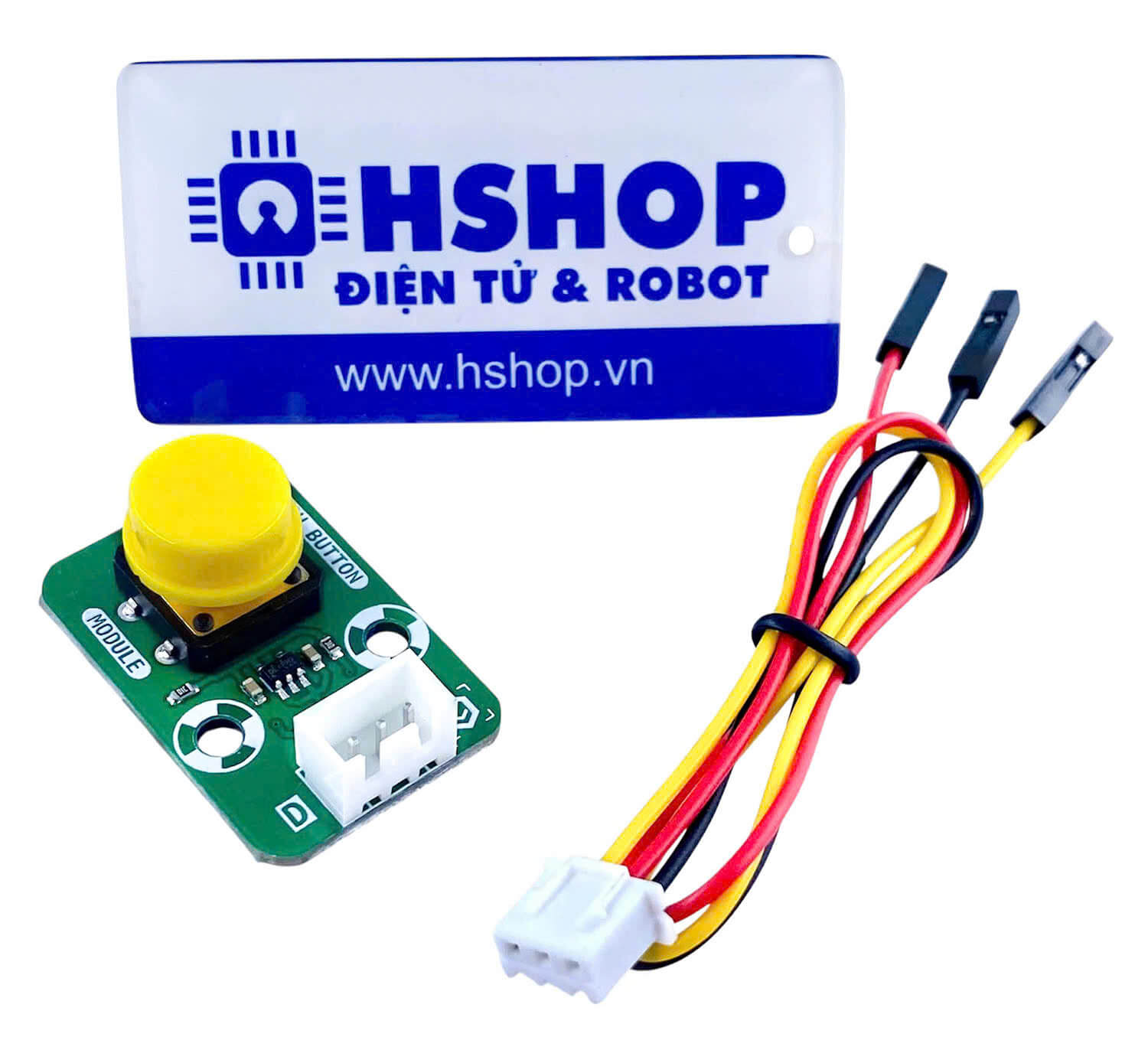 Mạch nút nhấn MKE-M02 Button RGYBW Module